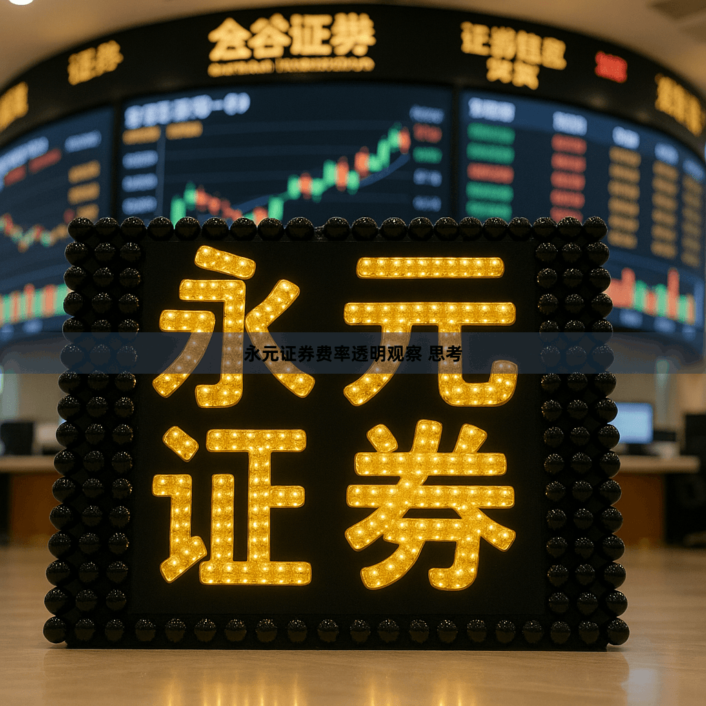 永元证券费率透明观察 思考