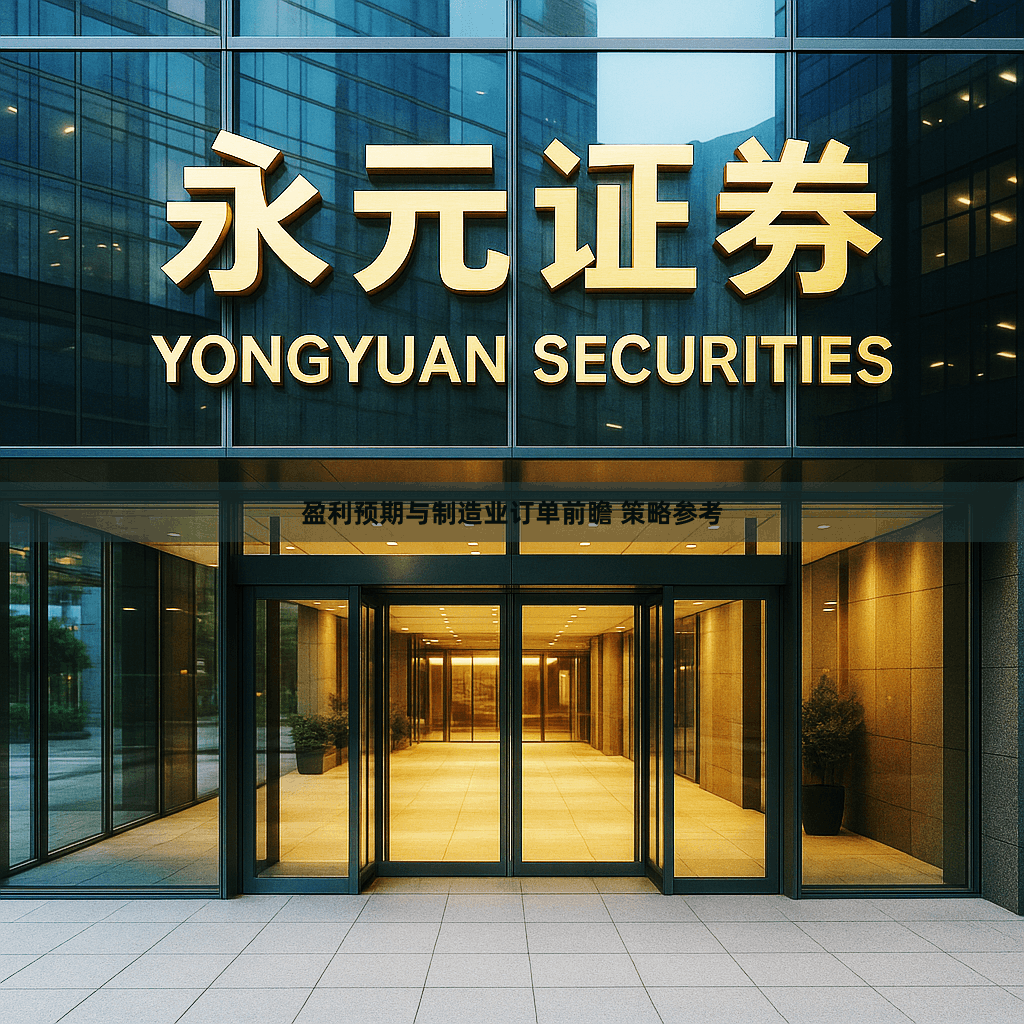 盈利预期与制造业订单前瞻 策略参考