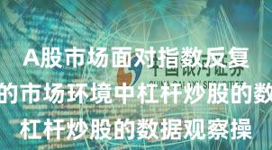 A股市场面对指数反复拉锯阶段的市场环境中杠杆炒股的数据观察操